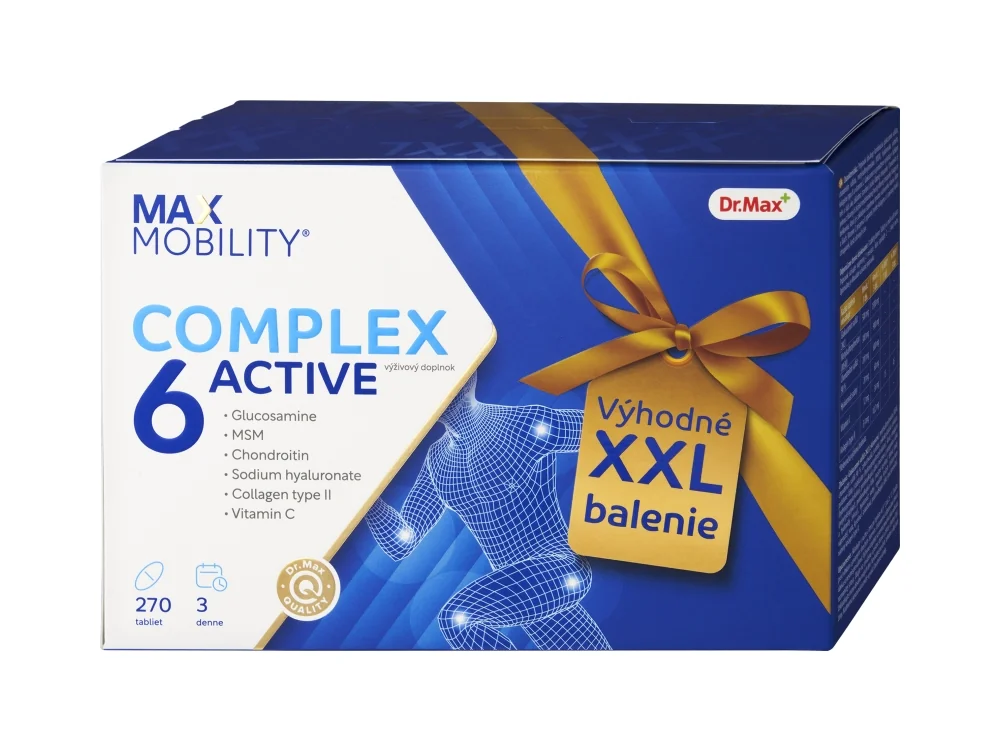 Dr. Max Complex 6 Active XXL 1×270 tbl, výživový doplnok