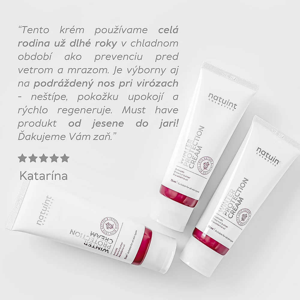 Natuint cosmetics - Ochranný krém proti vetru a chladu Winter Protection Cream