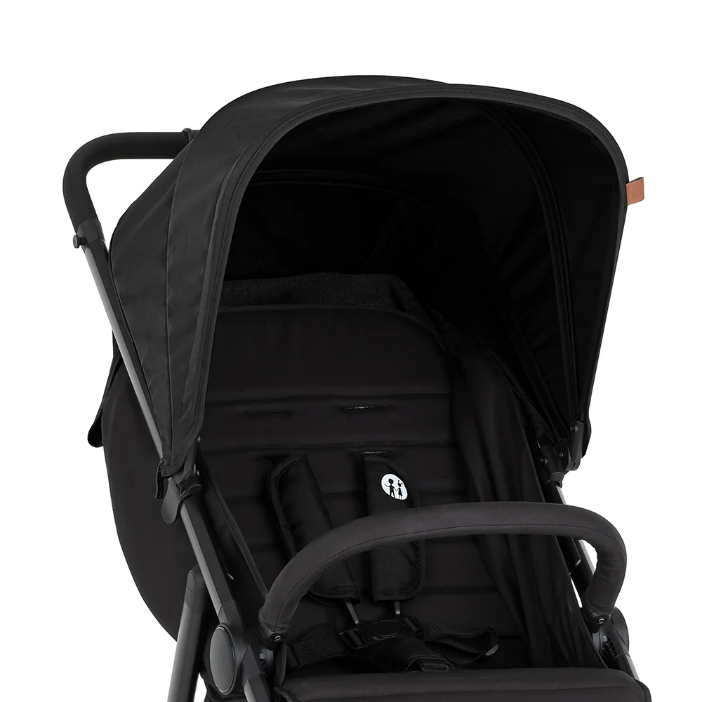 PETITE&MARS Strieška ku kočíku Airwalk Perfect Black 1×1 ks, strieška ku kočíku