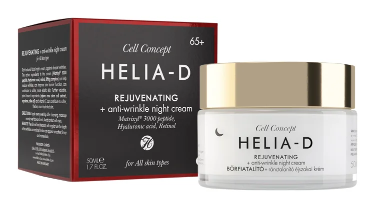 HELIA-D CELL CONCEPT 65+ Omladz. krém nočný 1×50 ml