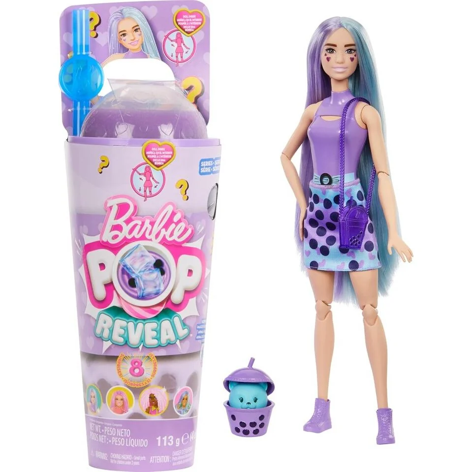 Mattel Barbie Pop Reveal fialový 