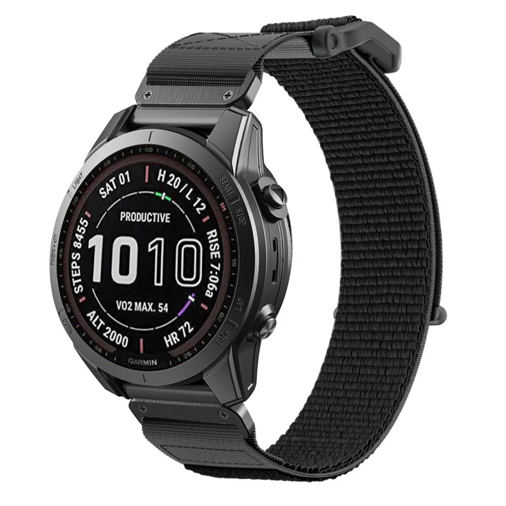 Tech-Protect Scount remienok na Garmin Fenix 5 / 6 / 6 Pro / 7 black