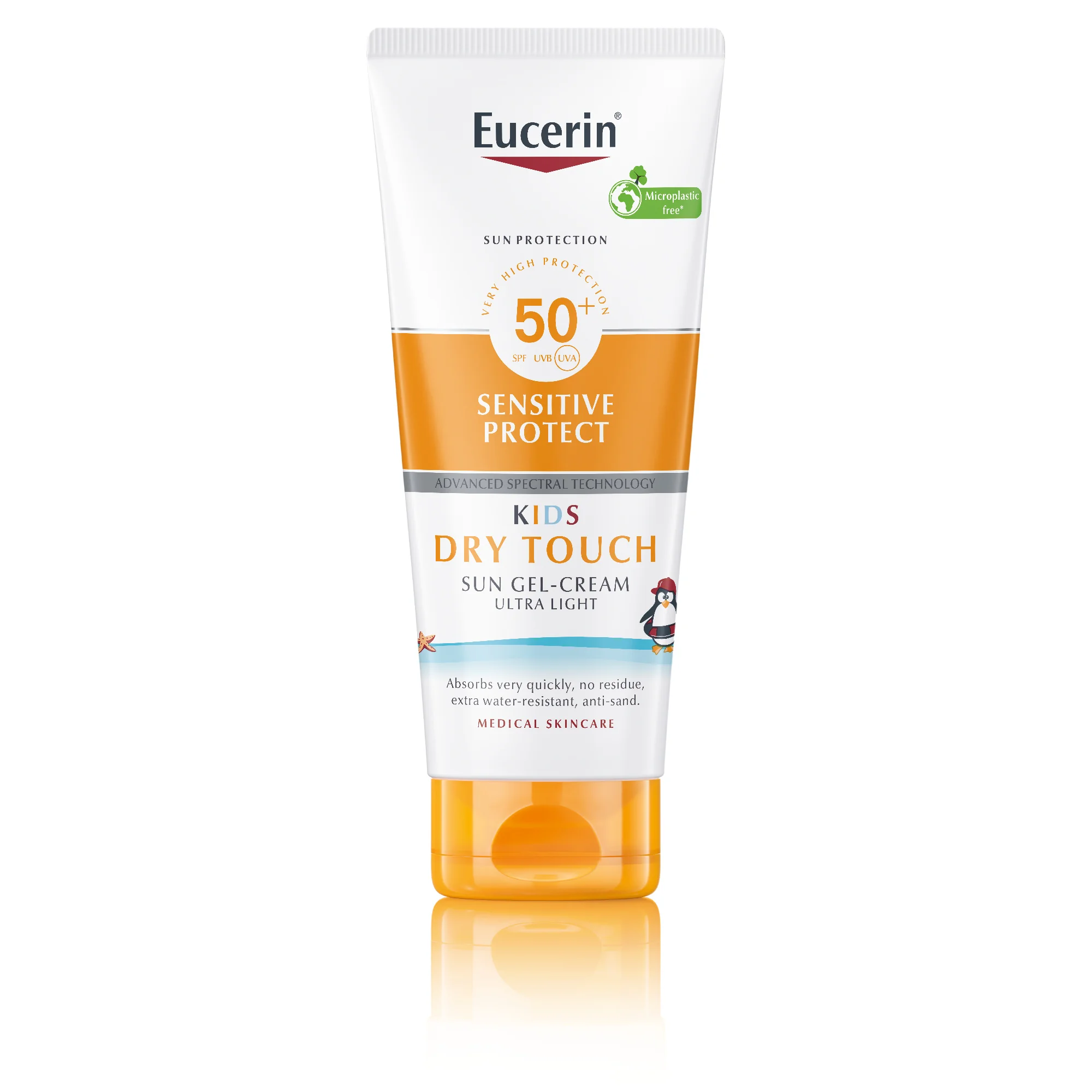 Eucerin SUN Detský gélový krém SENSITIVE PROTECT SPF 50+, 200 ml