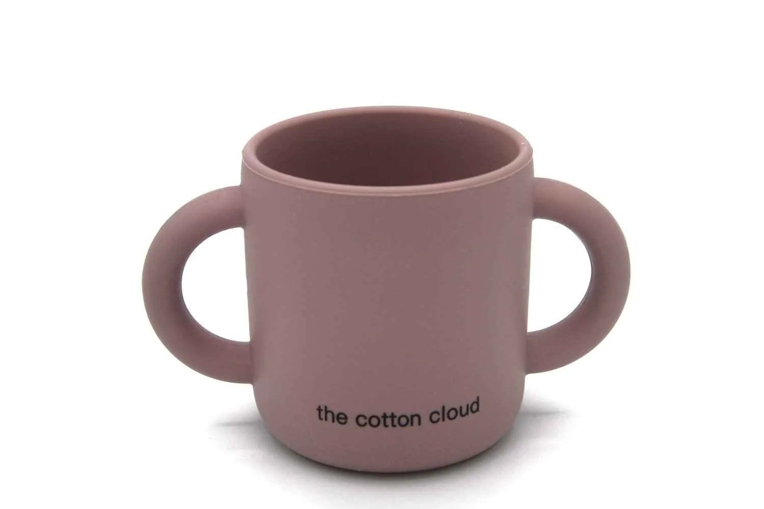 THE COTTON CLOUD Silikónový pohár Dusty Pink