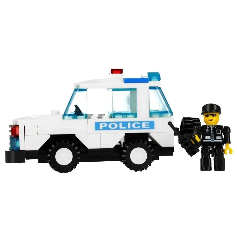 Stavebnica Alleblox Polícia 107ks