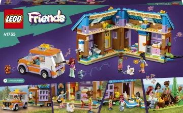 LEGO® Friends 41735 Domček na kolesách 1×1 ks, lego stavebnica