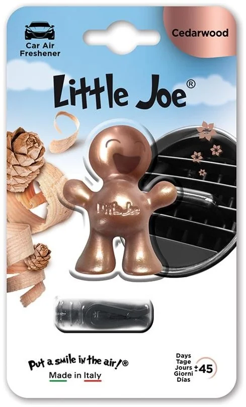 Little Joe 3D Metallic - Cedarwood 1×1 ks, osviežovač vzduchu