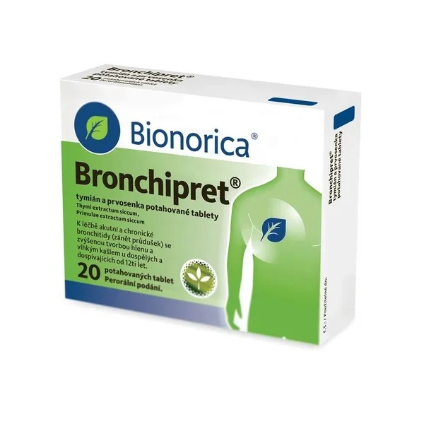 Bronchipret Tymián a prvosienka 60MG/160MG 20TBL