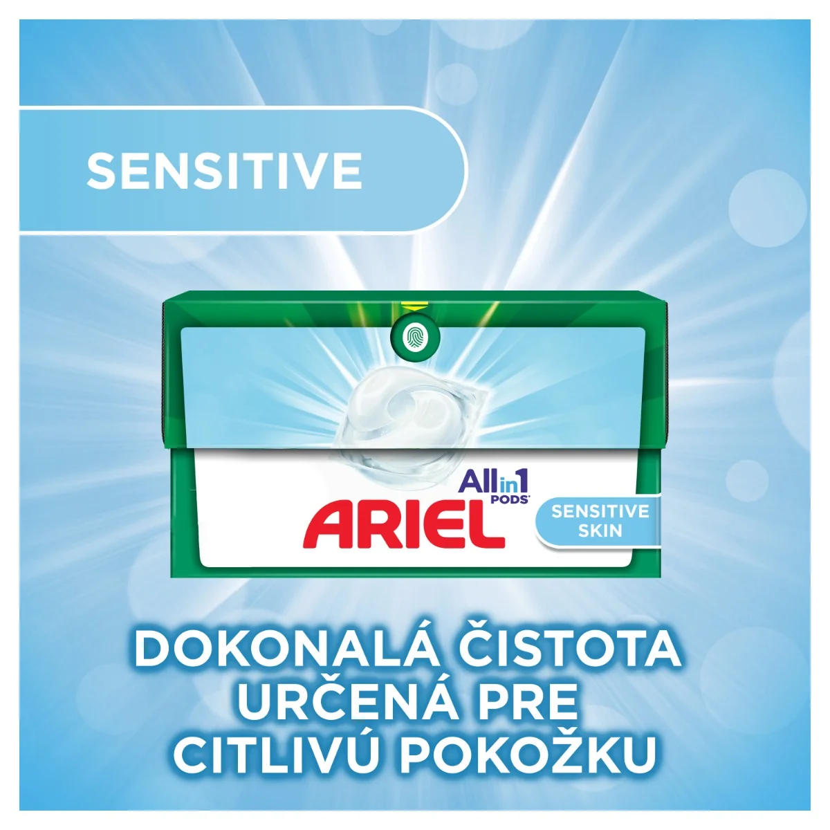 Ariel Gelové tablety 31ks Sensitive skin 1×31 ks