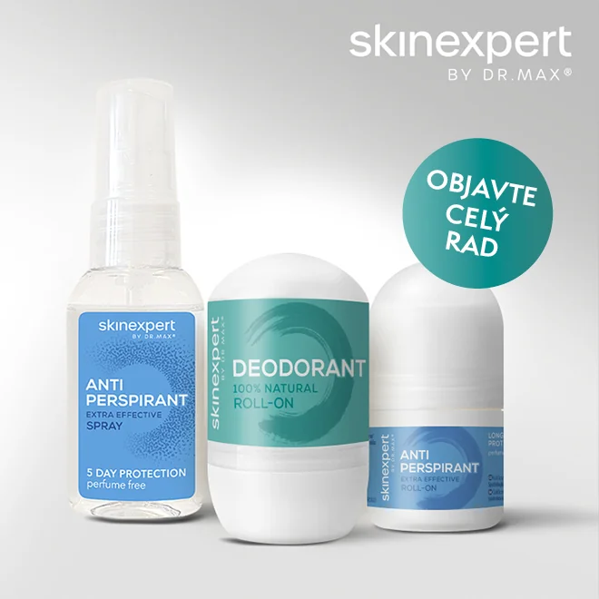 Skinexpert by Dr. Max Deodorant roll-on 1×50 ml, guličkový dezodorant