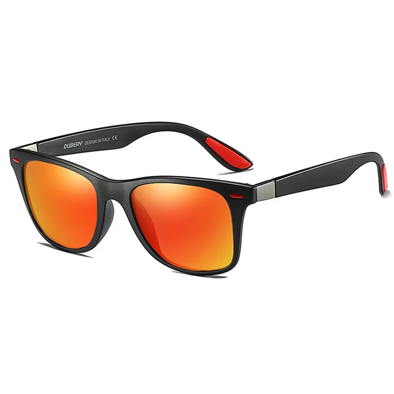 DUBERY Columbia 1 slnečné okuliare, Black / Orange