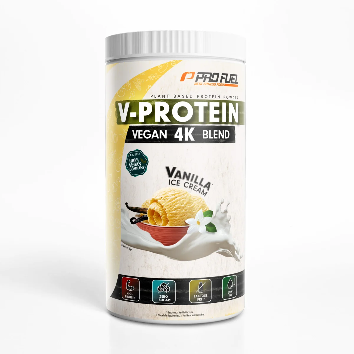 ProFuel V-PROTEIN 4K BLEND Vanilla Ice Cream, 750 g