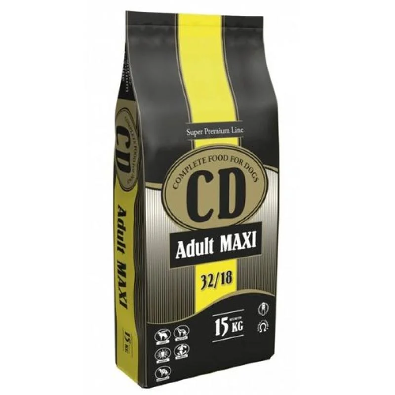 DELIKAN CD Adult Maxi 32/18 15kg Kompletné superprémiové krmivo pre dospelé psy veľkých a obrých plemien 