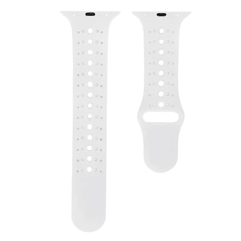 BStrap Silicone Sport remienok na Apple Watch 42/44/45mm White