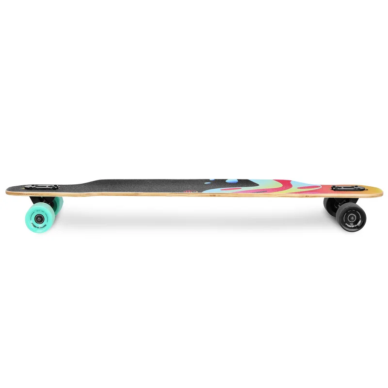 SPOKEY - LONGBAY PRE Longboard 104 x 24 cm, ABEC7, farebný 