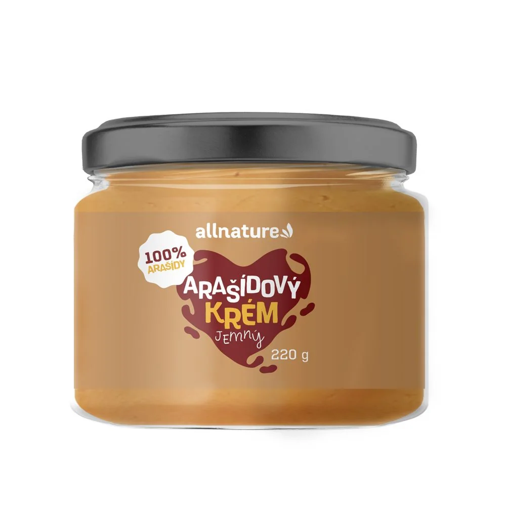 Allnature Arasidovy Krem Jemny 220g