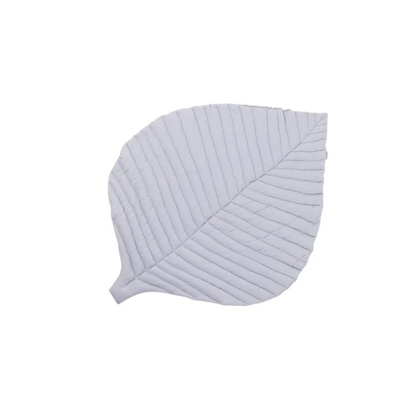 TODDLEKIND - Organic Leaf Mat Hracia deka Stone 