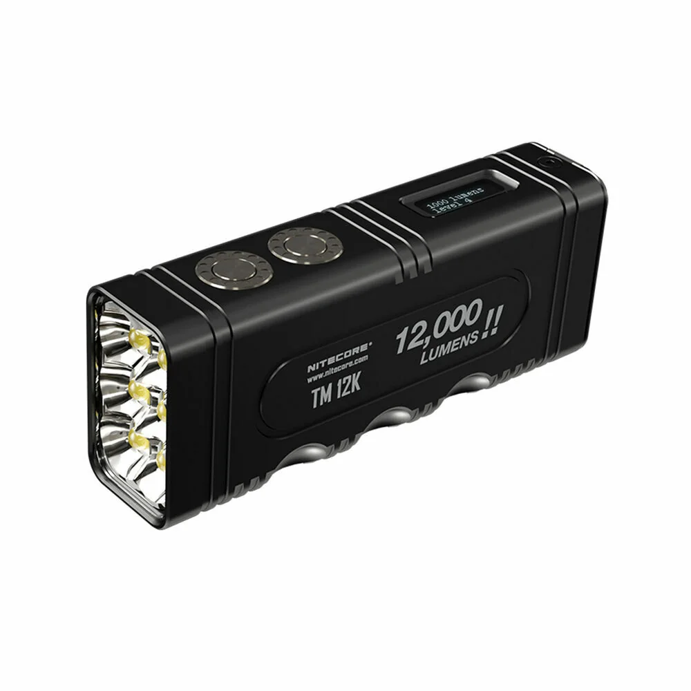 Nitecore TM12K  LED baterka so 6 LED, 12 000 lúmenov, vstavaná batéria 