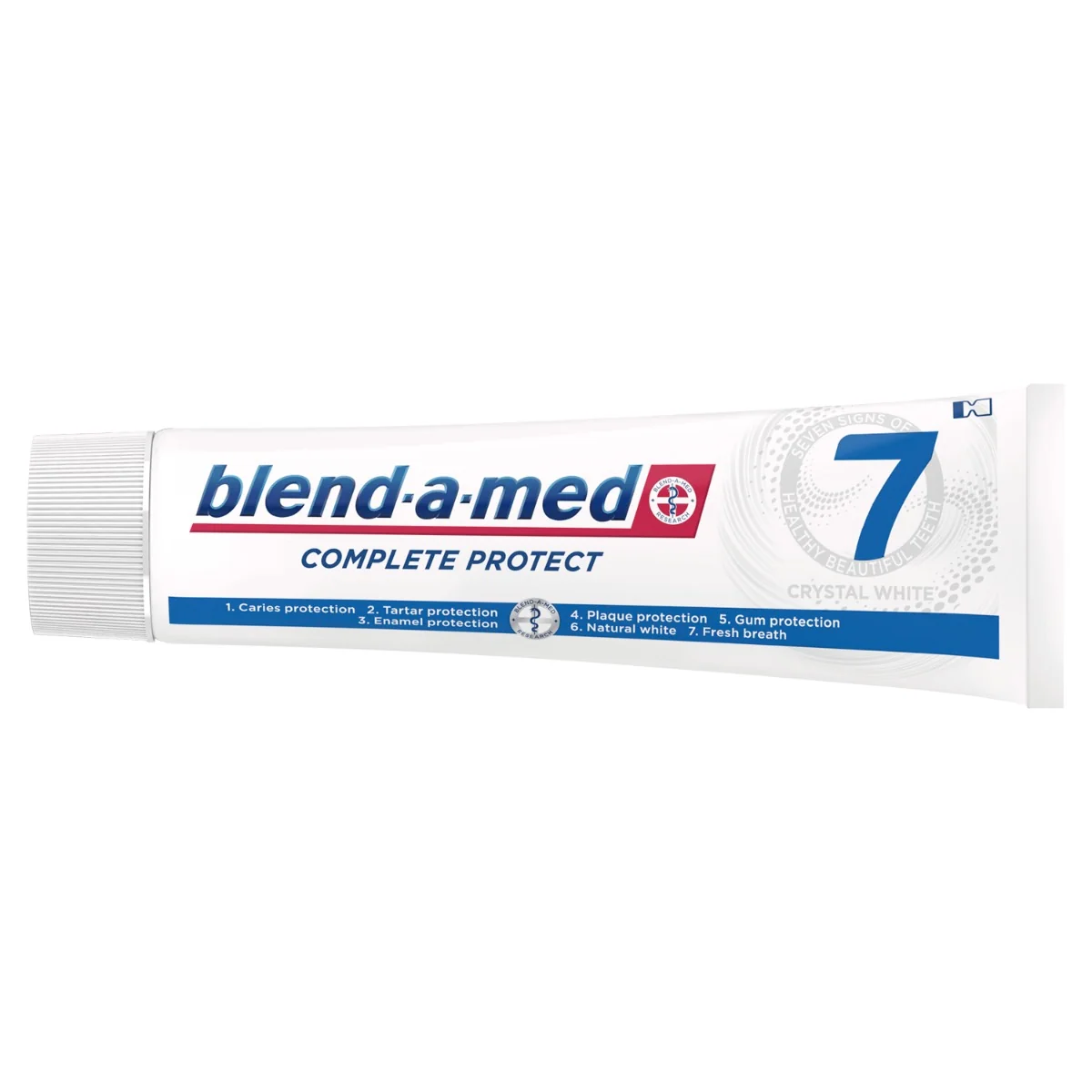 Blend-a-med Complete Crystal White zubná pasta 2x100ml 2×100 ml, zubná pasta