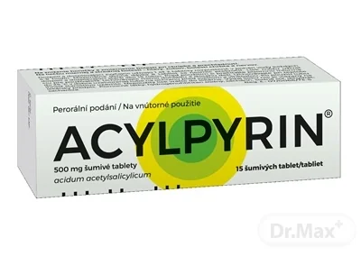 ACYLPYRIN 500 mg šumivé tablety