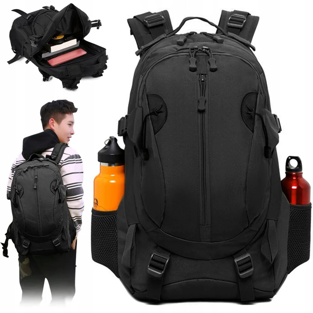 MG Tourist Backpack batoh 40L, čierny 