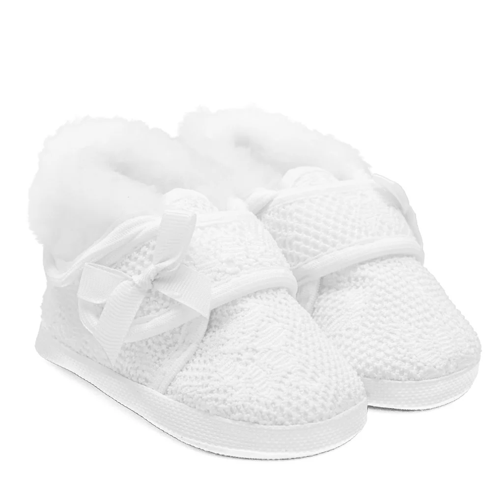 Dojčenské zimné capačky ku krstu New Baby 6-12 m dievča 6-12 m, 