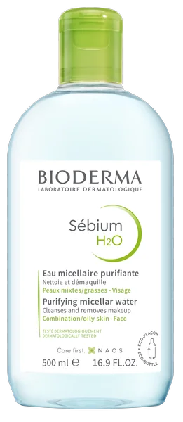 BIODERMA Sébium H2O 1×500 ml, micelárna voda