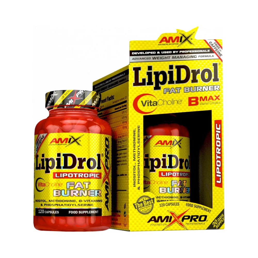 Amix LipiDrol® Fat Burner 120 kapsúl