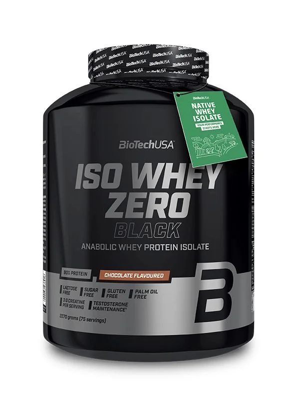 BioTechUSA ISO WHEY ZERO BLACK čokoláda 2270 g