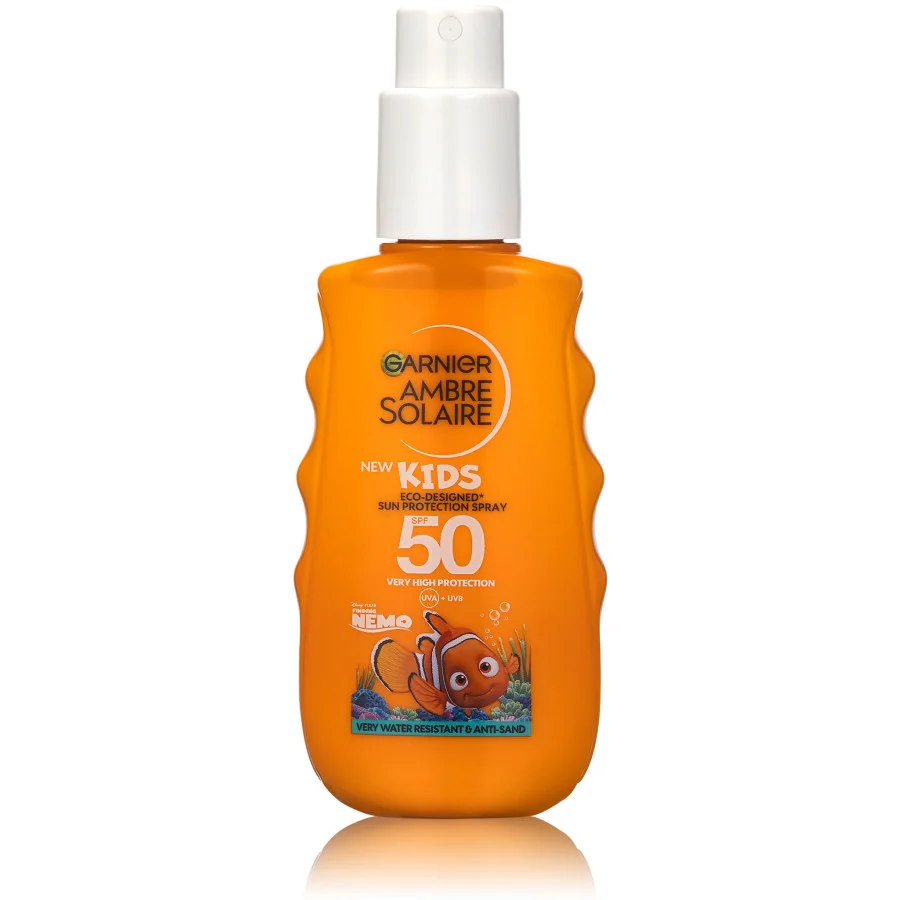 Garnier Ambre Solaire Nemo, detský ochranný sprej SPF50+, 150 ml