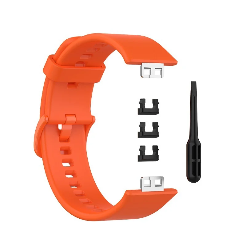 BStrap Silicone remienok na Huawei Watch Fit orange