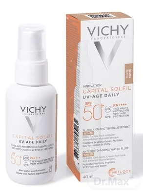 VICHY UV-AGE Daily Tónovaný Fluid SPF50+ 40ml