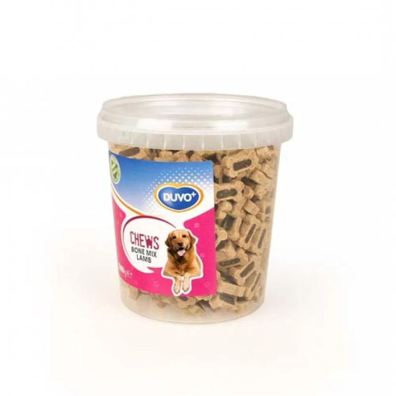 DUVO+ Chews! Bone mix lamb mäkké pochúťky 500g 