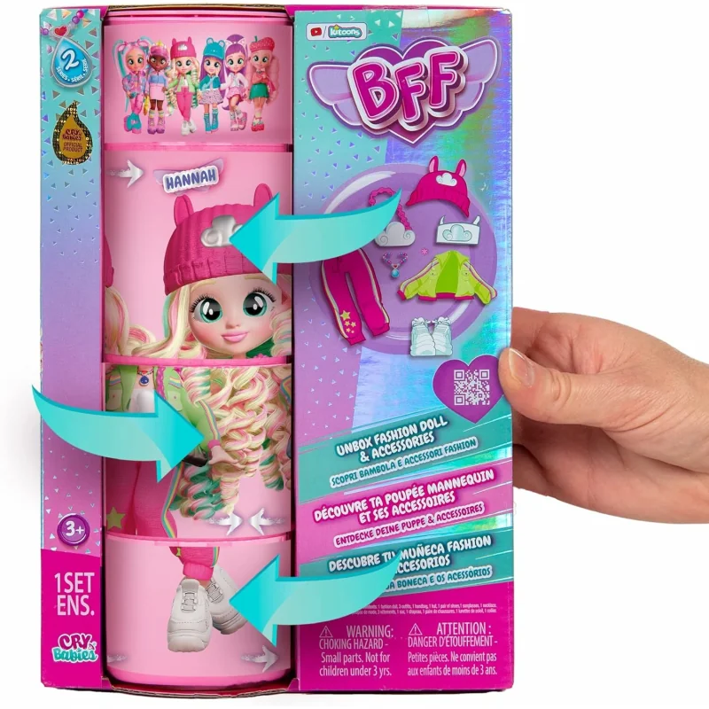 IMC Toys Cry Babies - Bff - Hannah série 2 