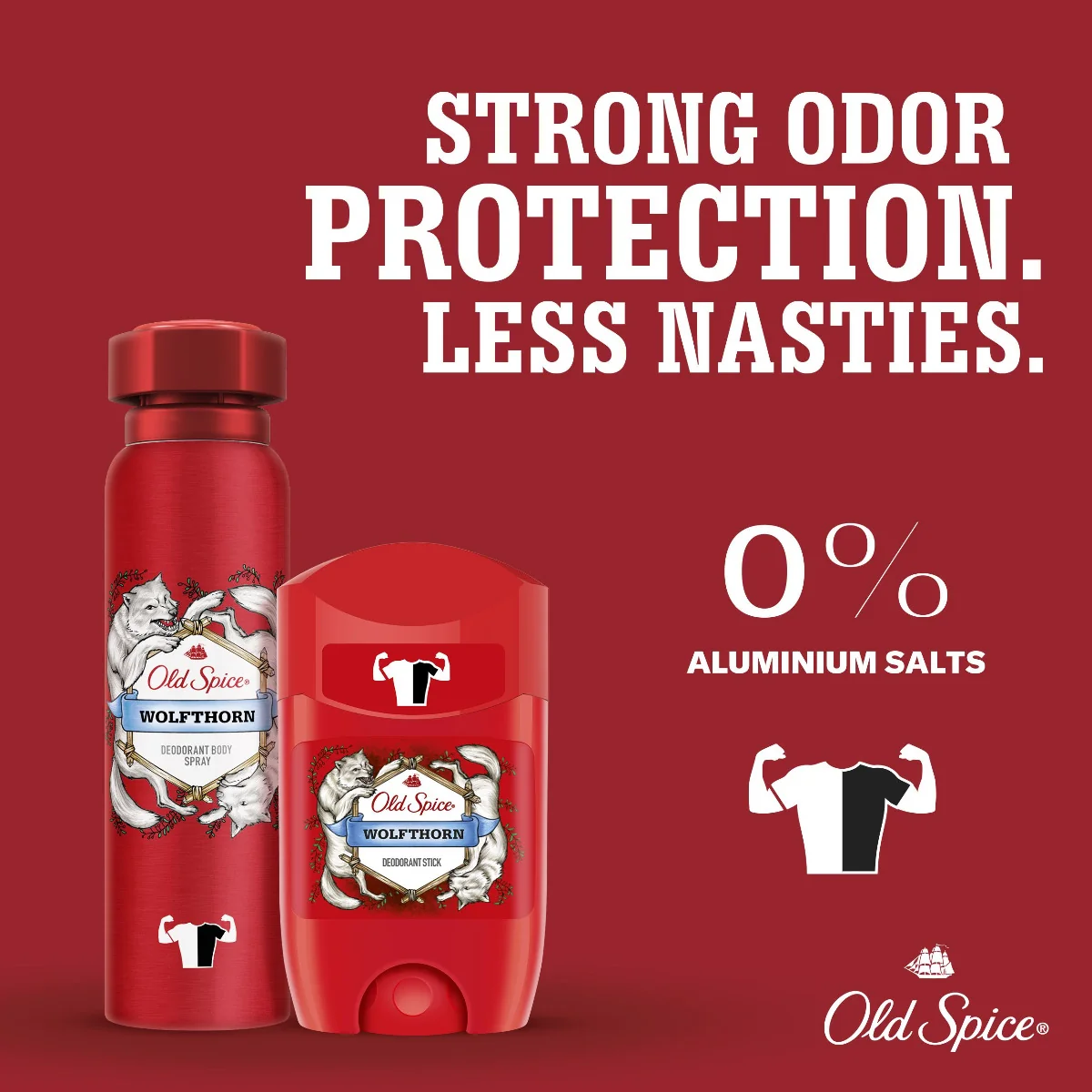 OLD SPICE SPRAY WOLFTHORN 1×150 ml, dezodorant