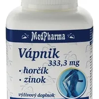 MedPharma VÁPNIK 333,3 mg + Horčík + Zinok