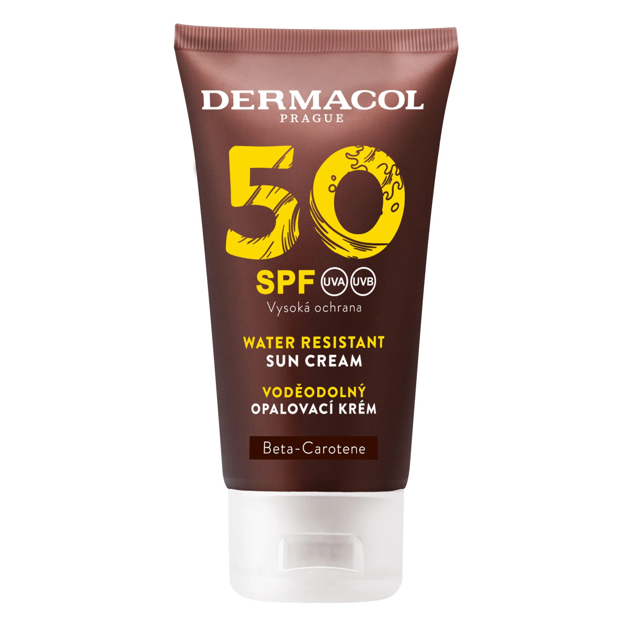 Dermacol SUN Pleťový krém na opaľovánie SPF50