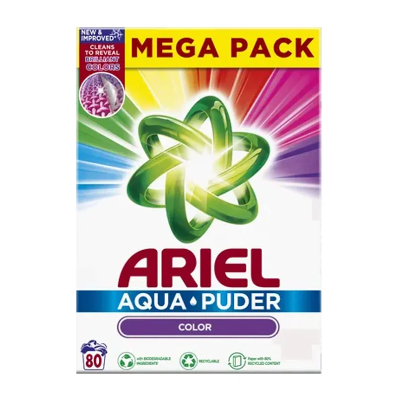 ARIEL prací prášok box 5,2kg / 80 praní Color