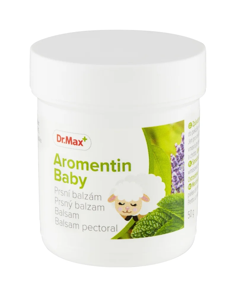 Dr. Max Aromentin Baby Prsný balzam 1×50 g, prsný balzam