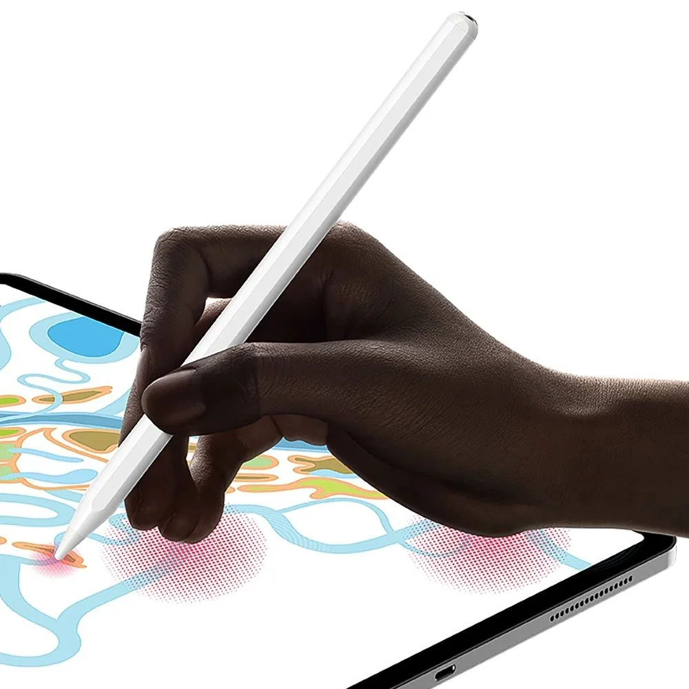 Tech-Protect Digital P2 Stylus pero na iPad, biely 