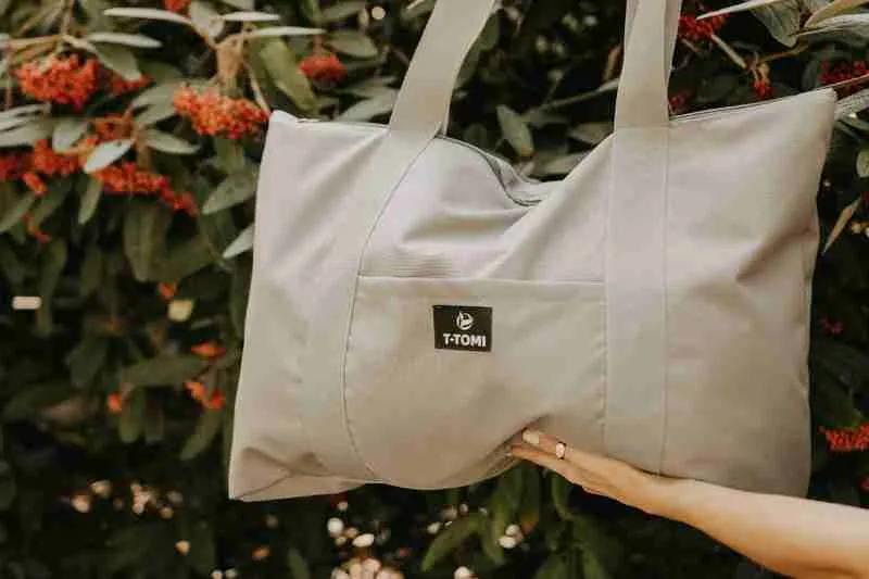 T-TOMI Shopper Bag Grey 1×1 ks, taška na kočík