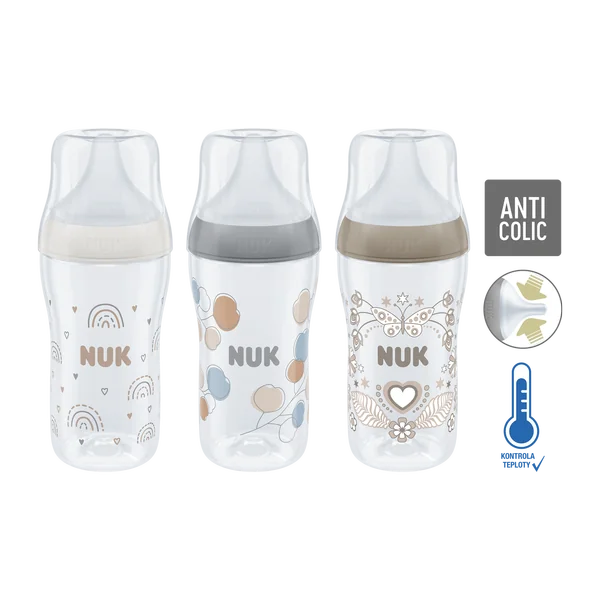 NUK Perfect Match flaša s kontrolou teploty 260 ml