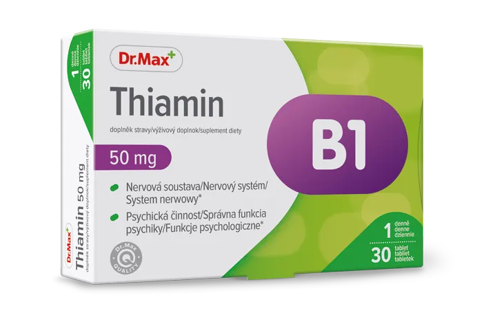 Dr. Max Tiamín 50 mg 30 tabliet