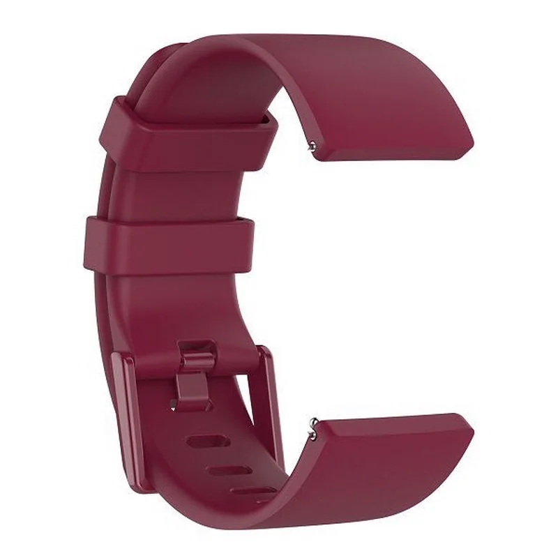 BStrap Silicone (Large) remienok na Fitbit Versa / Versa 2 wine red