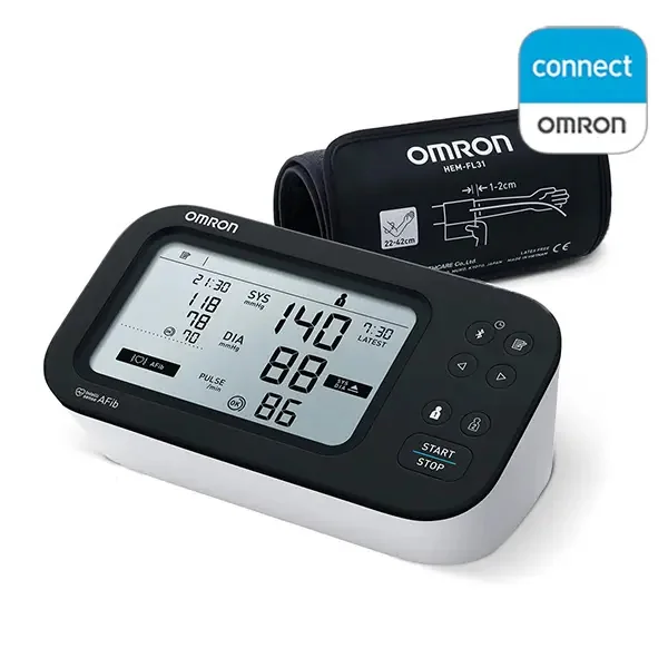 Tlakomer OMRON M7 Intelli IT Afib 1×1 ks, tlakomer