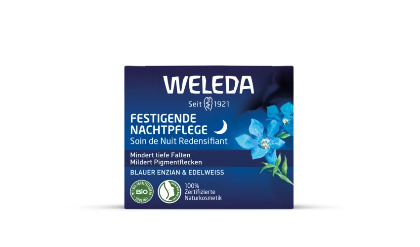 WELEDA Liftingový nočný krém Modrý horec 1×40 ml, nočný krém