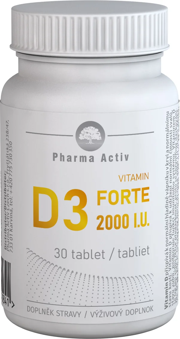 Pharma Activ Vitamin D3 FORTE 2000 I.U.