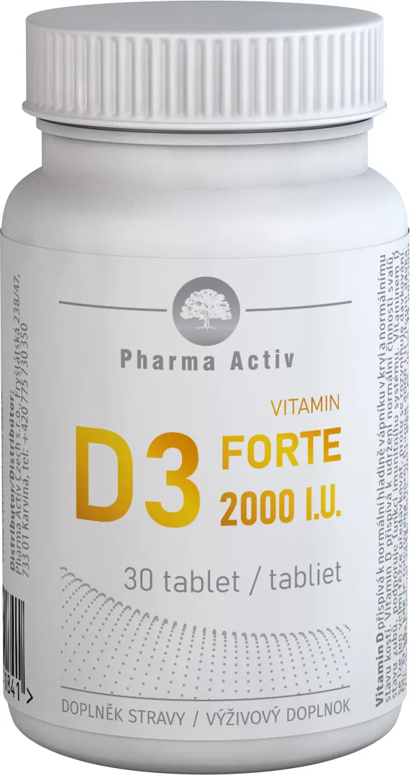 Pharma Activ Vitamin D3 FORTE 2000 I.U.