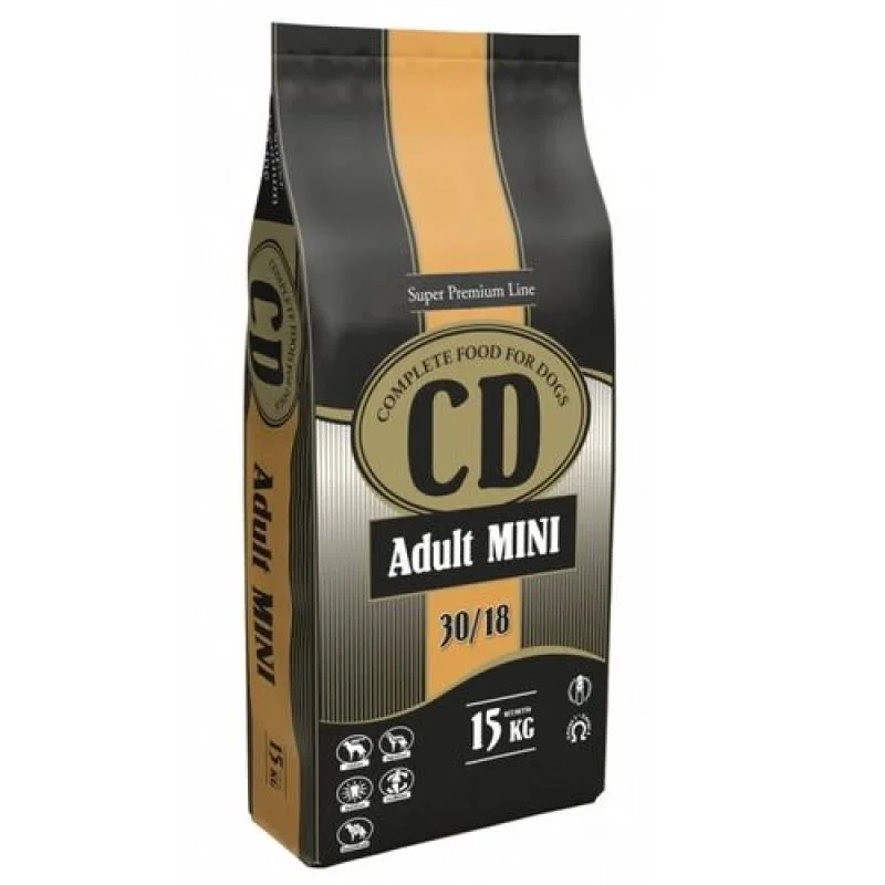 DELIKAN CD Adult Mini 30/18 15kg Kompletné superprémiové krmivo pre psov malých plemien