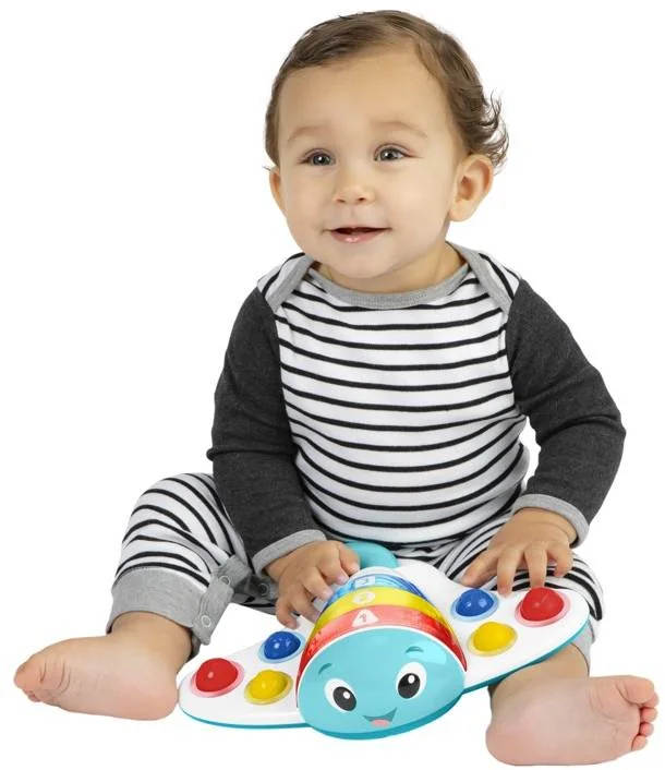 BABY EINSTEIN Hračka senzorická raja Pop & Explore Stingray™ 6m+ 1×1 ks, hračka pre deti